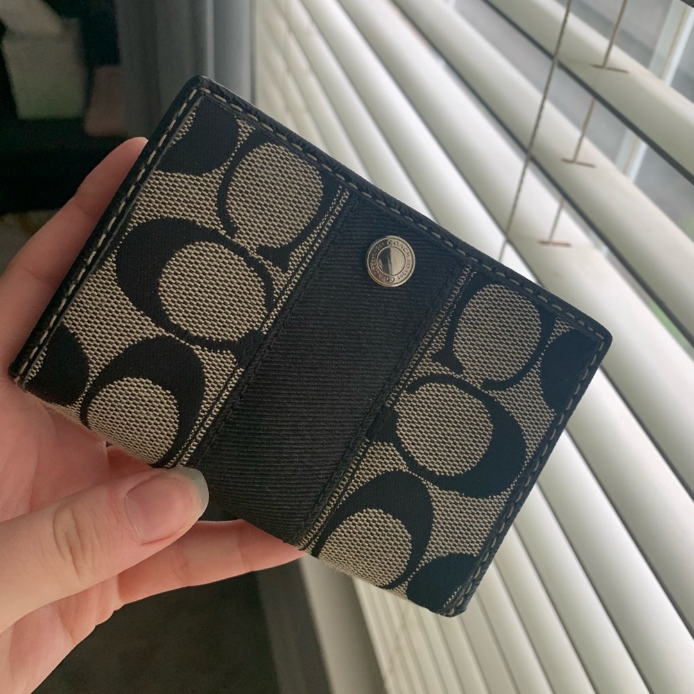 Mini Coach Wallet Snap Wallet